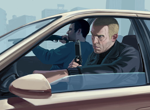 Grand Theft Auto IV - Artwork